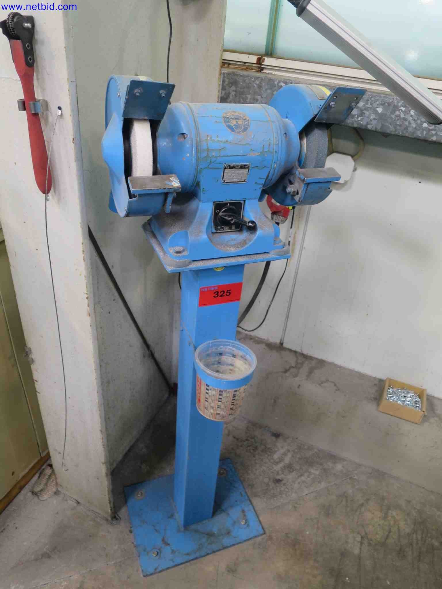 Doppelschleifbock VEB Galvanotechnik DS200/1